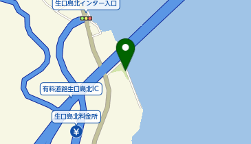 生口橋記念公園の地図画像