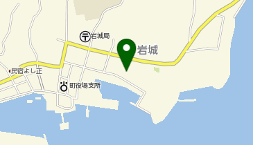 岩城郷土館(旧島本陣三浦邸)の地図画像