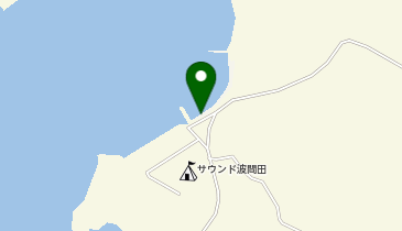 防波堤アート「みんなのクジラ」の地図画像