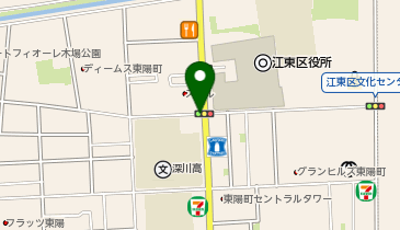 パーキングメーター (東京都江東区東陽周辺)の地図画像