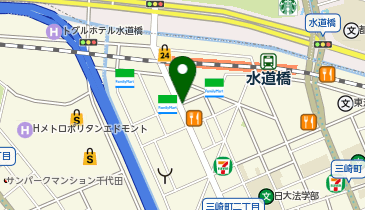 パーキングメーター (東京都千代田区神田三崎町周辺)の地図画像