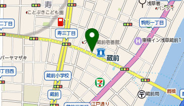 パーキングメーター (東京都台東区寿周辺)の地図画像