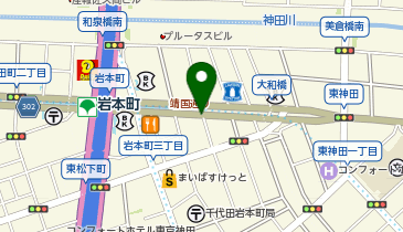 パーキングメーター (東京都千代田区岩本町周辺)の地図画像