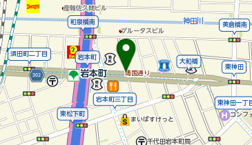 パーキングメーター (東京都千代田区岩本町周辺)の地図画像