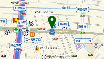 パーキングメーター (東京都千代田区岩本町周辺)の地図画像