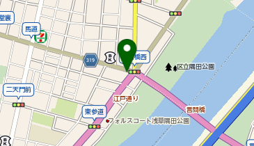 パーキングメーター (東京都台東区花川戸周辺)の地図画像
