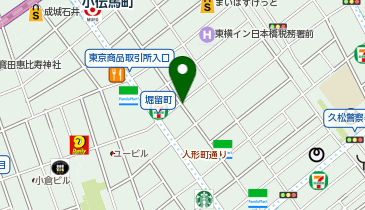 パーキングメーター (東京都中央区日本橋堀留町周辺)の地図画像