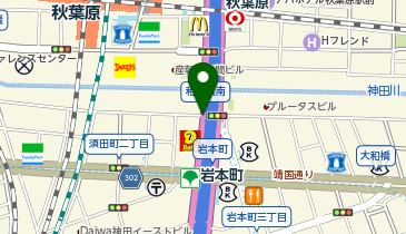 パーキングメーター (東京都千代田区神田岩本町周辺)の地図画像