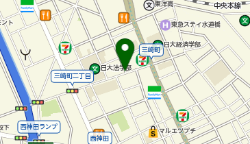 パーキングメーター (東京都千代田区神田三崎町周辺)の地図画像