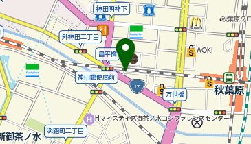 パーキングメーター (東京都千代田区外神田周辺)の地図画像