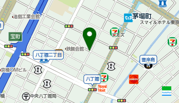 パーキングメーター (東京都中央区日本橋茅場町周辺)の地図画像