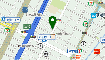 パーキングメーター (東京都中央区日本橋兜町周辺)の地図画像