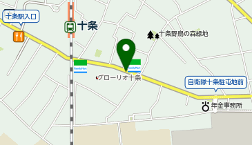 パーキングメーター (東京都北区上十条周辺)の地図画像