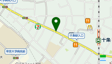 パーキングメーター (東京都北区上十条周辺)の地図画像