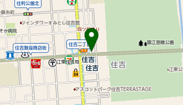 パーキングメーター (東京都江東区住吉周辺)の地図画像