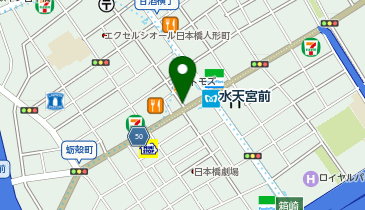 パーキングメーター (東京都中央区日本橋人形町周辺)の地図画像