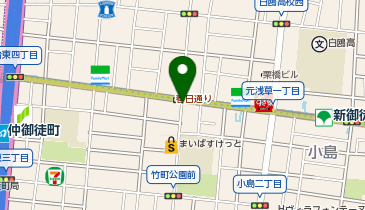 パーキングメーター (東京都台東区台東周辺)の地図画像
