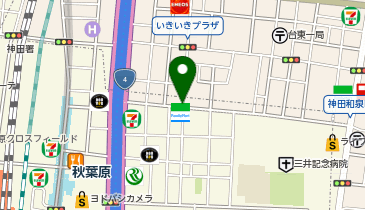 パーキングメーター (東京都台東区台東周辺)の地図画像