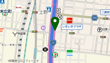 パーキングメーター (東京都台東区台東周辺)の地図画像