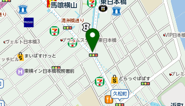 パーキングメーター (東京都中央区東日本橋周辺)の地図画像