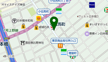 パーキングメーター (東京都中央区日本橋大伝馬町周辺)の地図画像