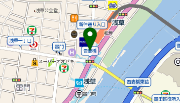 パーキングメーター (東京都台東区浅草周辺)の地図画像