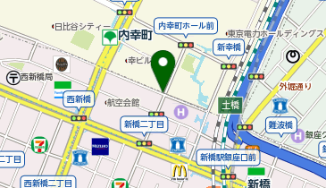 パーキングメーター (東京都千代田区内幸町周辺)の地図画像