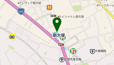 パーキングメーター (東京都豊島区南大塚周辺)の地図画像