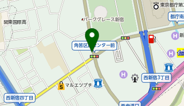 パーキングメーター (東京都新宿区西新宿周辺)の地図画像