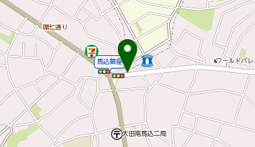 パーキングメーター (東京都大田区山王周辺)の地図画像