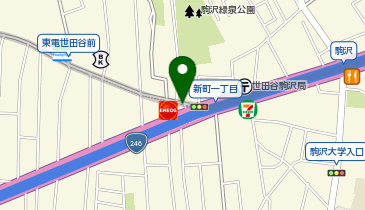 パーキングメーター (東京都世田谷区新町周辺)の地図画像