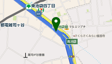 パーキングメーター (東京都豊島区南池袋周辺)の地図画像