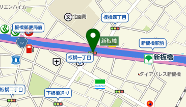 パーキングメーター (東京都板橋区板橋周辺)の地図画像