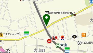 パーキングメーター (東京都板橋区栄町周辺)の地図画像