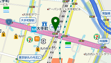 パーキングメーター (東京都千代田区大手町周辺)の地図画像