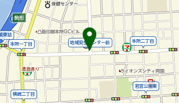 パーキングメーター (東京都墨田区本所周辺)の地図画像