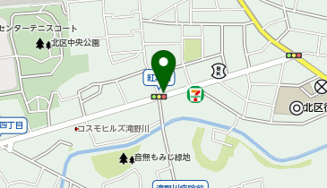 パーキングメーター (東京都北区王子本町周辺)の地図画像