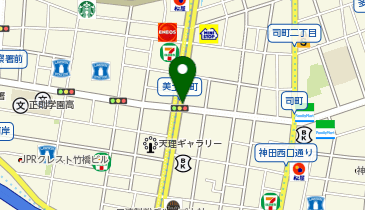 パーキングメーター (東京都千代田区神田美土代町周辺)の地図画像