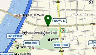 パーキングメーター (東京都墨田区横網周辺)の地図画像