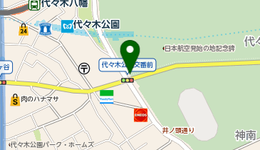 パーキングメーター (東京都渋谷区神南周辺)の地図画像