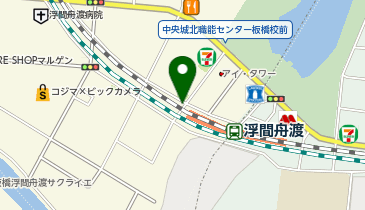 パーキングメーター (東京都板橋区舟渡周辺)の地図画像