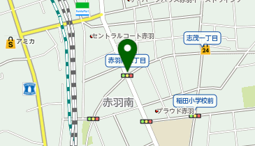 パーキングメーター (東京都北区赤羽南周辺)の地図画像