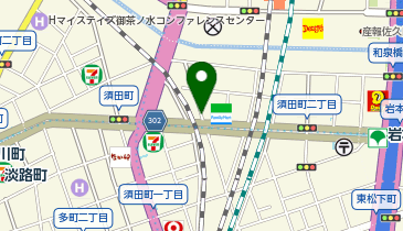 パーキングメーター (東京都千代田区神田須田町周辺)の地図画像