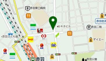 パーキングメーター (東京都北区赤羽周辺)の地図画像