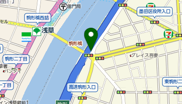 パーキングメーター (東京都墨田区吾妻橋周辺)の地図画像