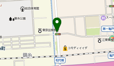 パーキングメーター (東京都江東区亀戸周辺)の地図画像