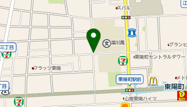 パーキングメーター (東京都江東区東陽周辺)の地図画像