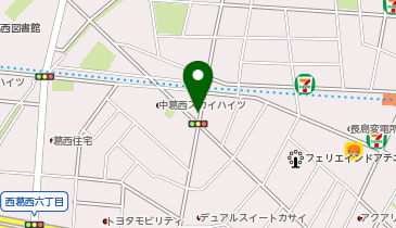 パーキングメーター (東京都江戸川区中葛西周辺)の地図画像