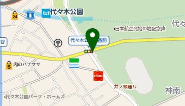 パーキングメーター (東京都渋谷区神南周辺)の地図画像