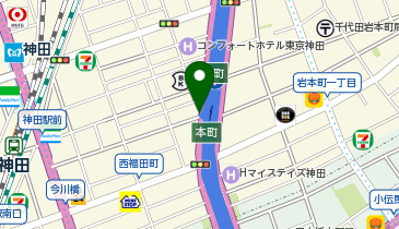 パーキングメーター (東京都千代田区神田北乗物町周辺)の地図画像